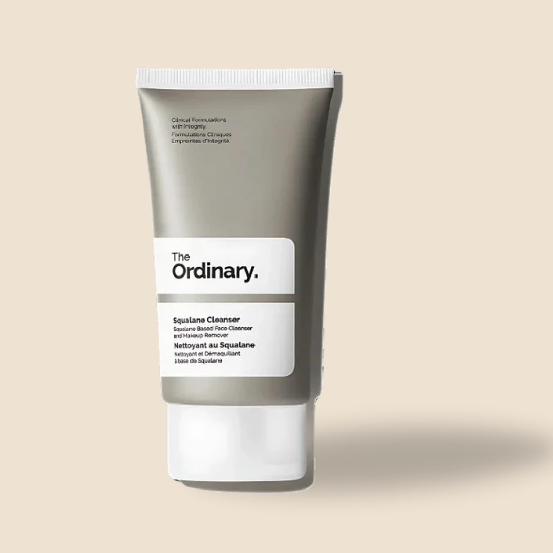 the ordinary squalene cleanser(50ml) + silicon (30 ml)